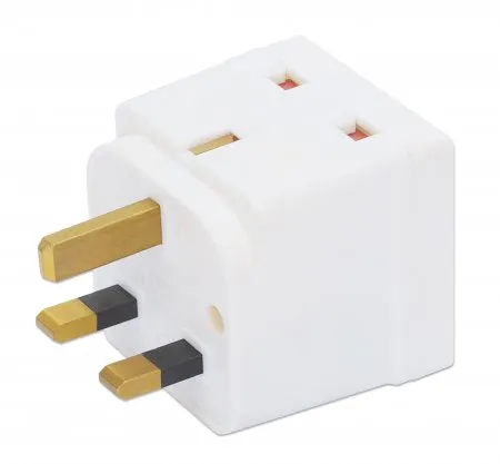 Uk Plug Adaptor 2-Way 13A- Plug